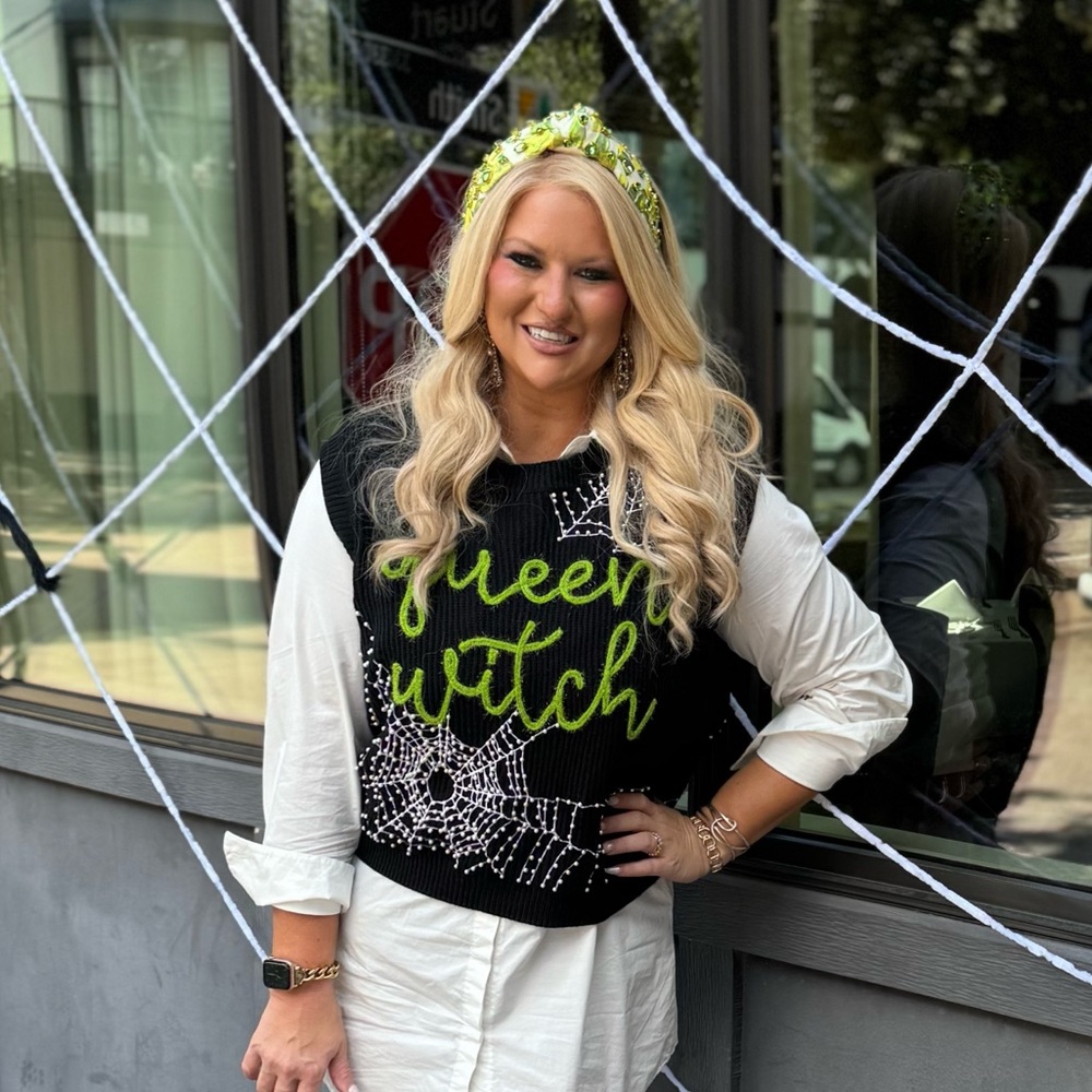 Queen of Sparkles queen witch vest